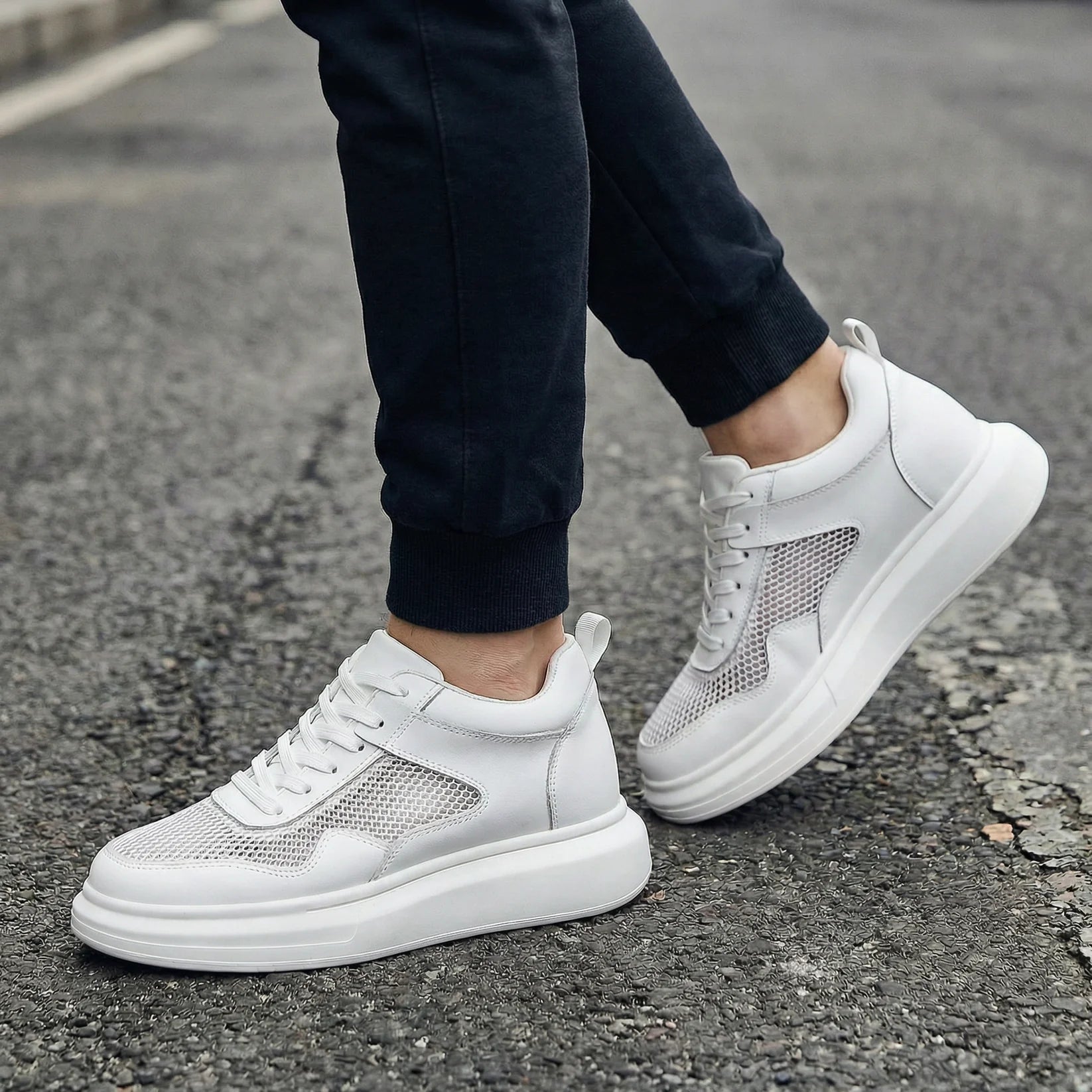 Apex Grid Blanc